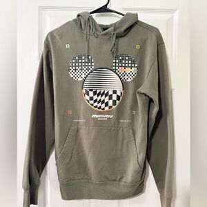 Disney Mickey Mouse Graphic Hoodie - Olive